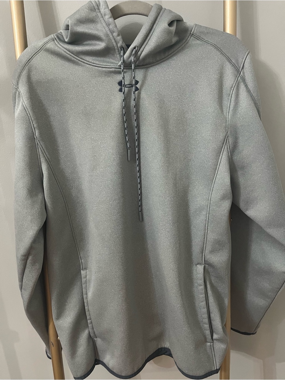 Men’s Under Armour Fleece Performance Hoodie | Gray | Size Medium